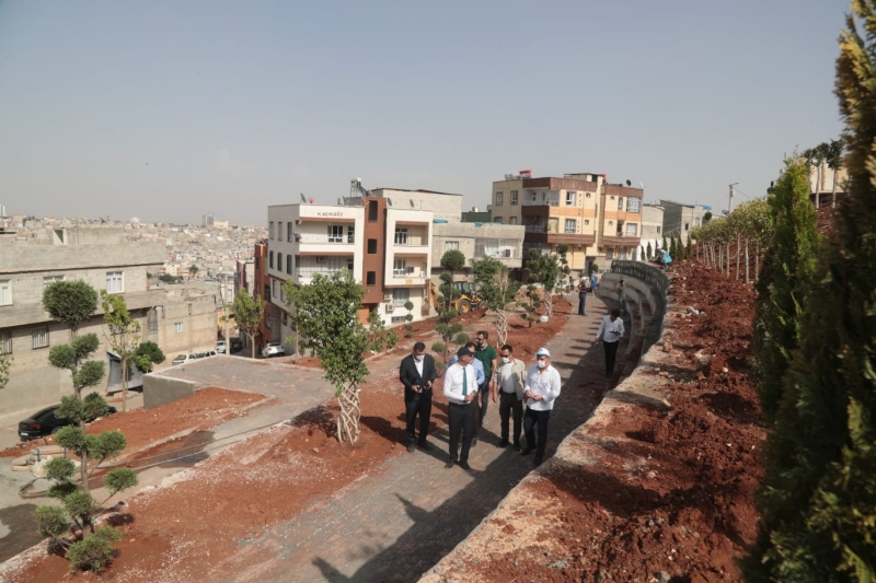 Eyyübiye Belediyesi ilçeye kimlikli parklar kazandırıyor