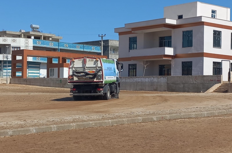 Eyyübiye Belediyesi Hayvan Pazarını Dezenfekte Etti