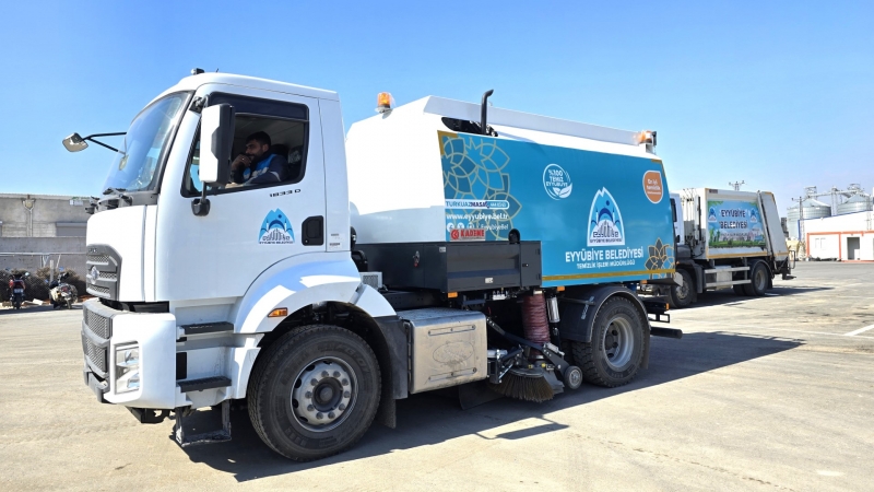 Eyyübiye Belediyesi Temizlik Filosunu Güçlendiriyor