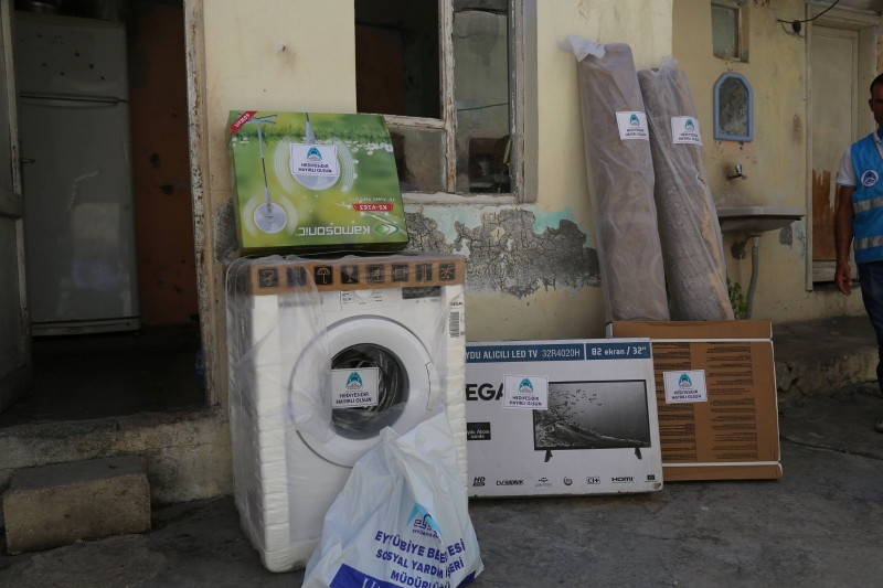 Eyyübiye Belediyesi Vatandaşın Yüzünü Güldürüyor