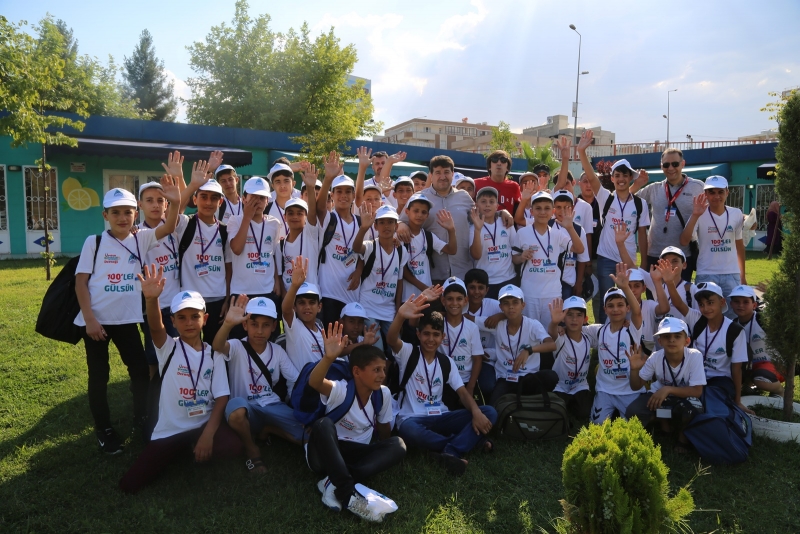 Eyyübiye Belediyesi Eyyübiyeli Gençleri Yaz Kampına Gönderdi