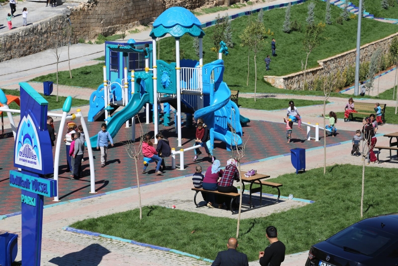 Eyyübiye Belediyesi Abdulkadir Yüksel Parkı Açılışa Hazır