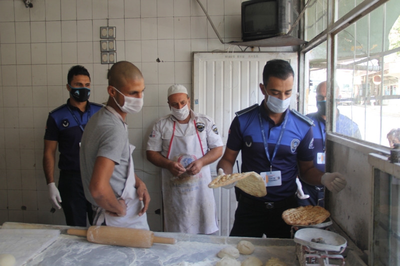 EYYÜBİYE BELEDİYESİ ZABITA EKİPLERİ DENETİMLERİNİ ARALIKSIZ SÜRDÜRÜYOR.