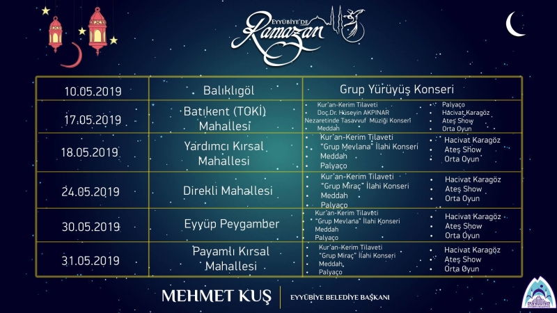 Eyyübiye Belediyesi Ramazan Etkinliklerini Kırsala'da Taşıdı