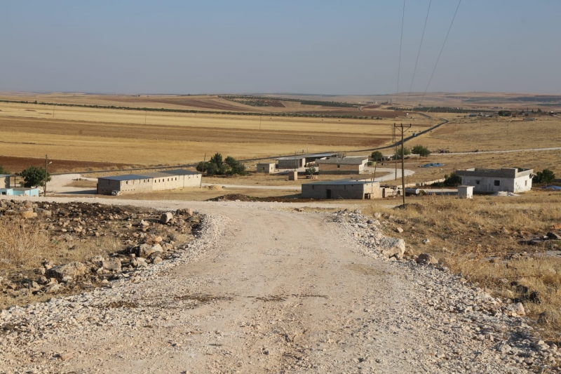 EYYÜBİYE BELEDİYESİ KIRSALA 5 ŞANTİYE İLE HİZMET EDİYOR.