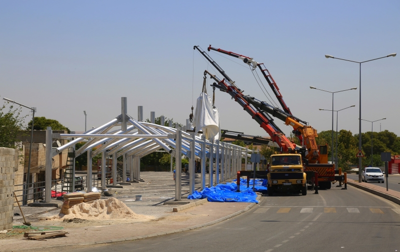 EYYÜBİYE BELEDİYESİNDEN İLÇEYE YENİ VE MODERN KAPALI SEMT PAZARI.