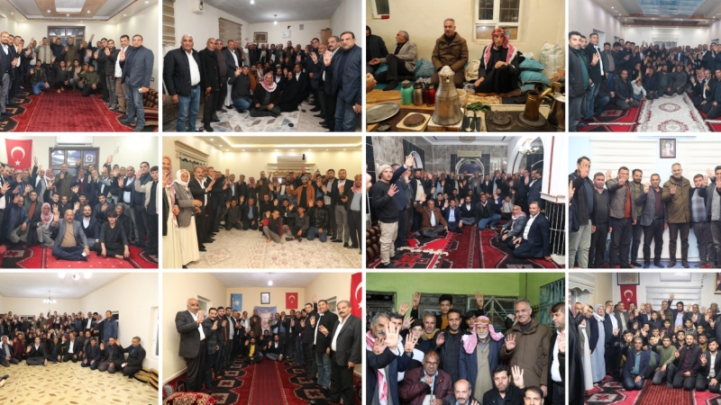 Eyyübiye Kırsalında AK Parti’den Başka Yok