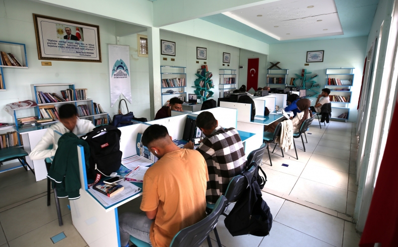 Eyyübiye Kitap Otaklarında Sınavlara Odaklandılar