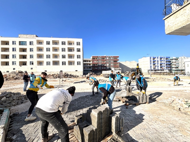 Eyyübiye Sokakları Yenileniyor