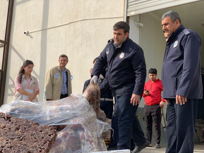 Eyyübiye Zabıtası Şanlıurfa’nın Sağlığını Koruyor