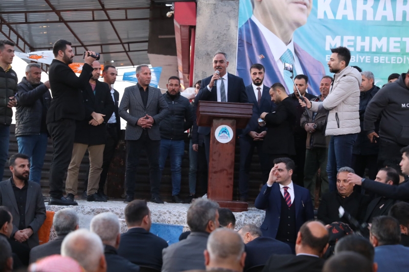 Eyyübiye’de AK Parti Coşkusu Dalga Dalga Büyüyor