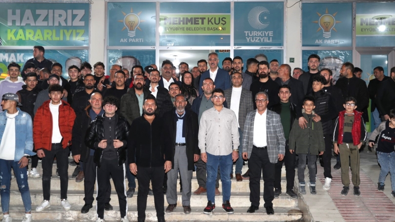 Eyyübiye’de Aşiretler Mehmet Kuş İle Tek Yürek Oldu