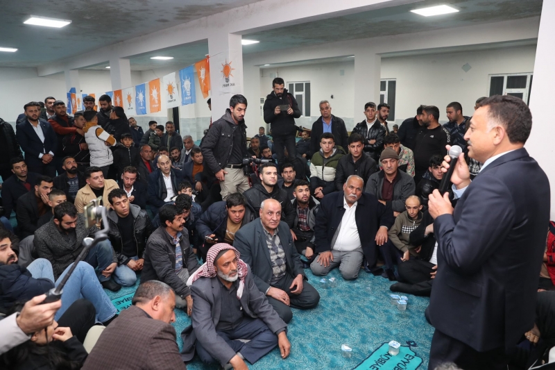 Eyyübiye’de Aşiretlerden AK Parti ve Mehmet Kuş’a Tam Destek