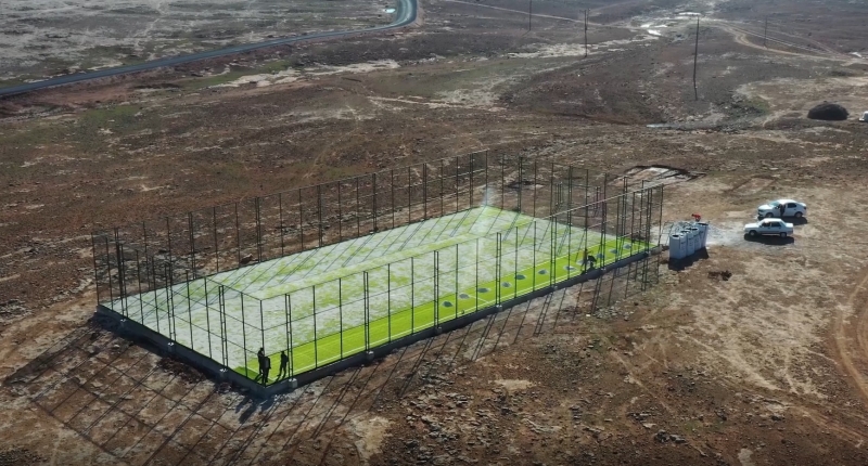 Eyyübiye’de Beş Halı Sahanın Daha Yapımına Başlandı