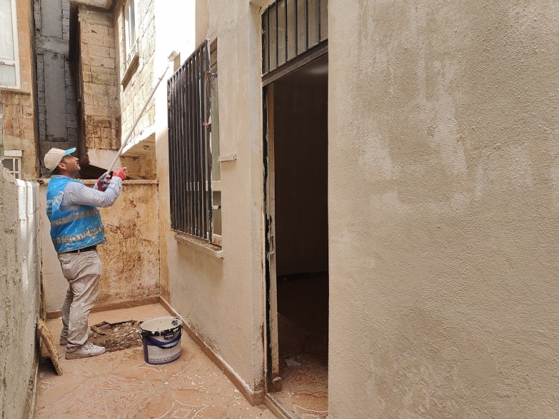 Eyyübiye’de Boyama Çalışmaları Tamamlandı