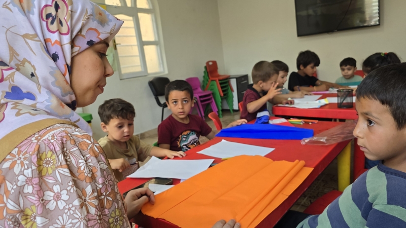 Eyyübiye’de Kadınlar Kursta Çocuklar Kreşte