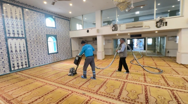 Eyyübiye’de Periyodik Cami Temizlikleri Devam Ediyor