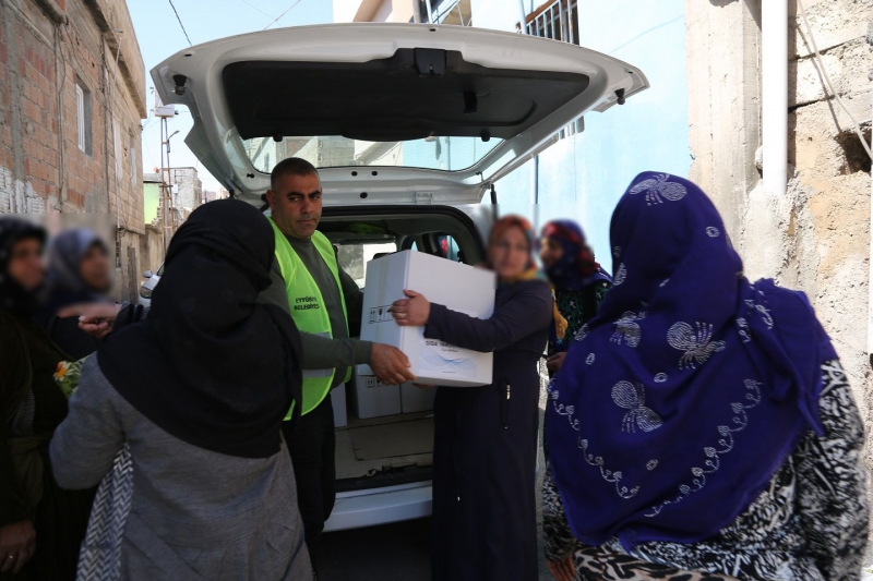 Eyyübiye’de Ramazan Dayanışması Devam Ediyor