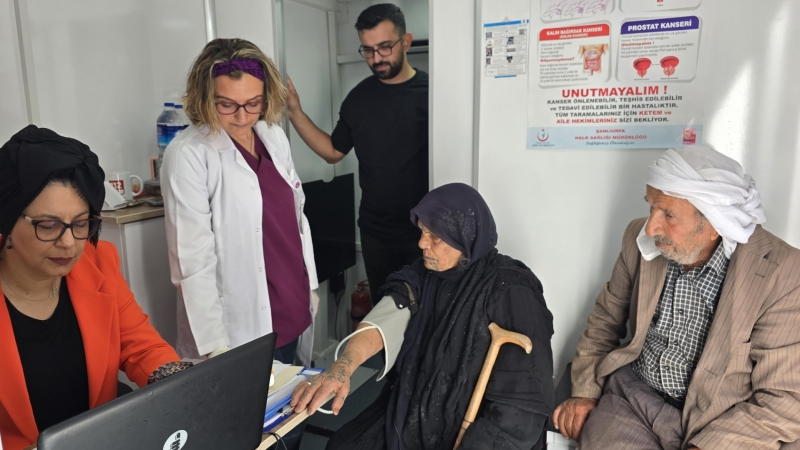 Eyyübiye’de Sağlık Halkın Ayağına Gidiyor