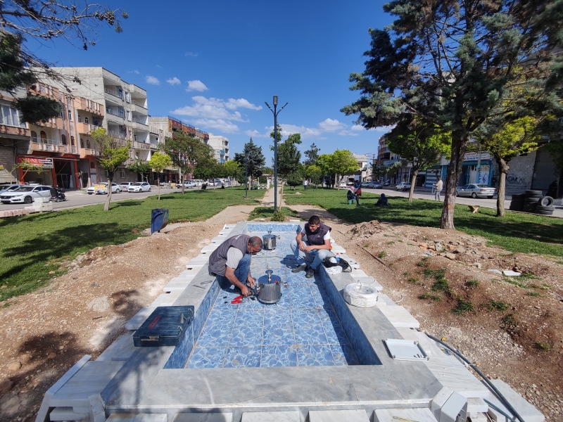 Eyyübiye'de Selden Etkilenen 24 Park Yenileniyor