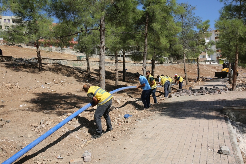 EYYÜBİYE'YE 20 BİN METREKARELİK BİR YEŞİL ALAN DAHA