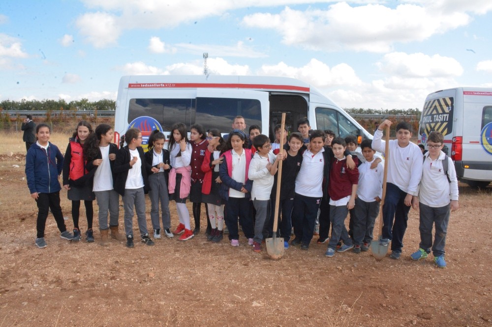 TED’li öğrencilerin diktiği fidanlar ‘Cumhuriyet Ormanı’ olacak