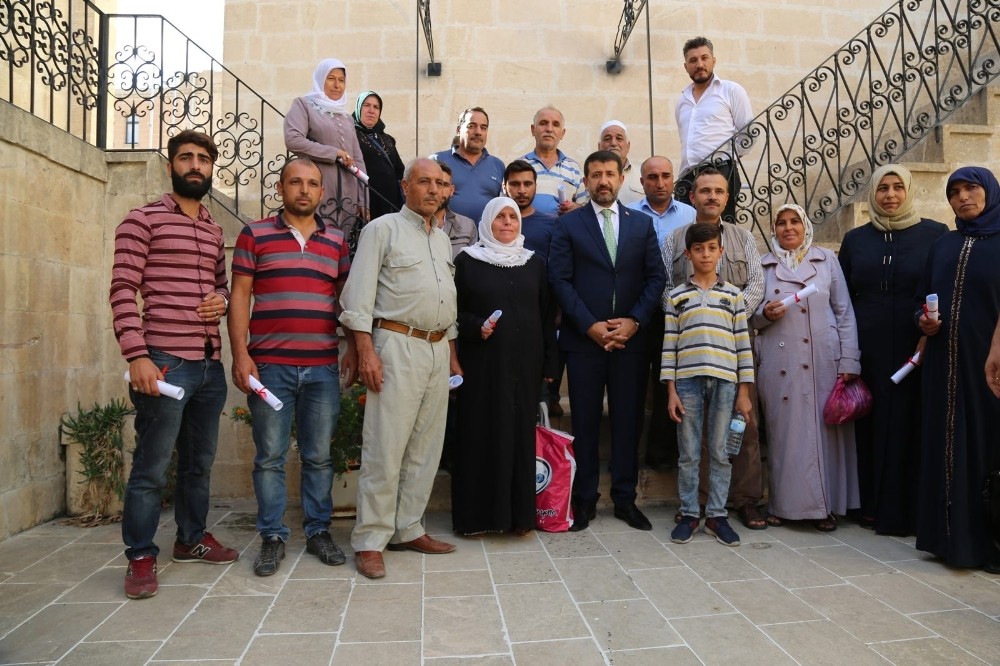 Eyyübiye’de tapu sevinci