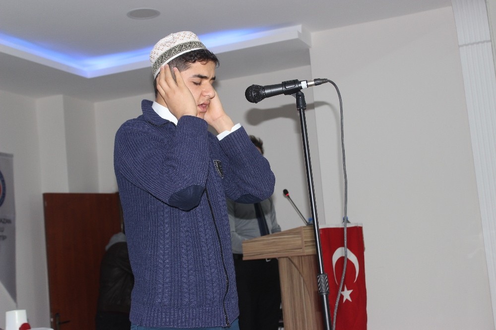 Siverek’te ezan okuma yarışması