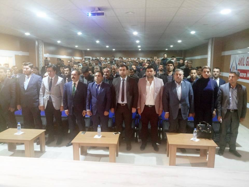 GAÜN Rektörü Ali Gür, Halfeti’de Cumhurbaşkanlığı Sistemini anlattı