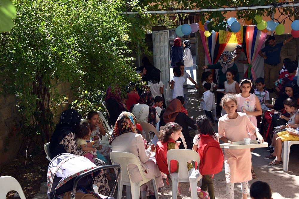 Siverek’te yaz anaokulu uygulaması sona erdi