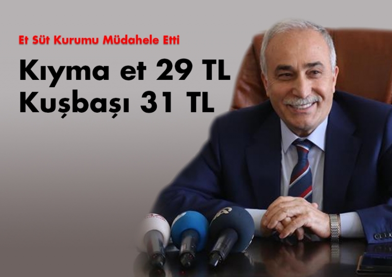 Fakıbaba açıkladı: Marketlerde kıyma 29, kuşbaşı 31 liradan satılacak