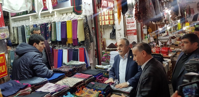 Fakıbaba Çarşı Esnafından Destek İstedi