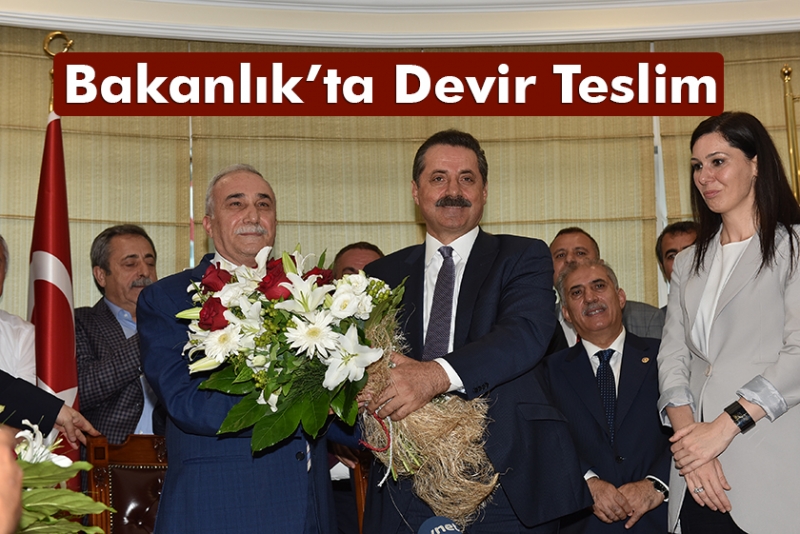 Fakıbaba, Gıda Tarım ve Hayvancılık Bakanlığı görevini devraldı