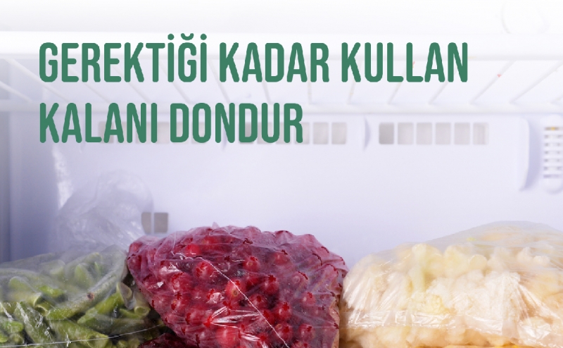 Fazla Olanı Dondur, Çürümesine Engel Olarak Gıdanı Koru!
