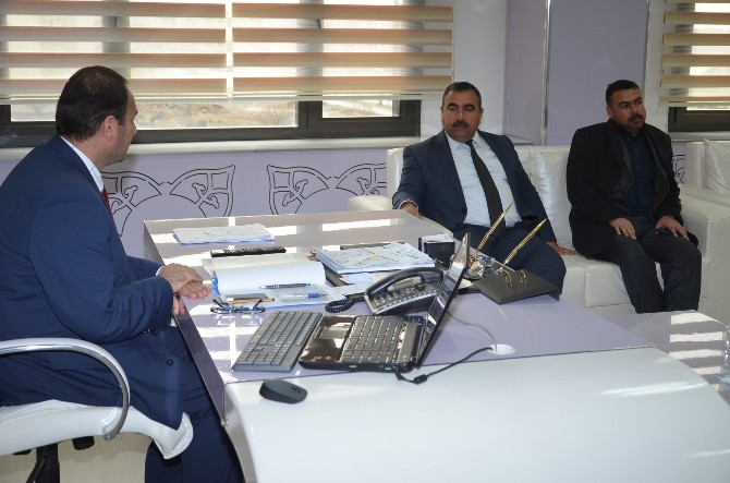 Milli Eğitim Müdürü Ateş’ten Belediye Başkan Yardımcısı Çiftçi’ye ziyaret