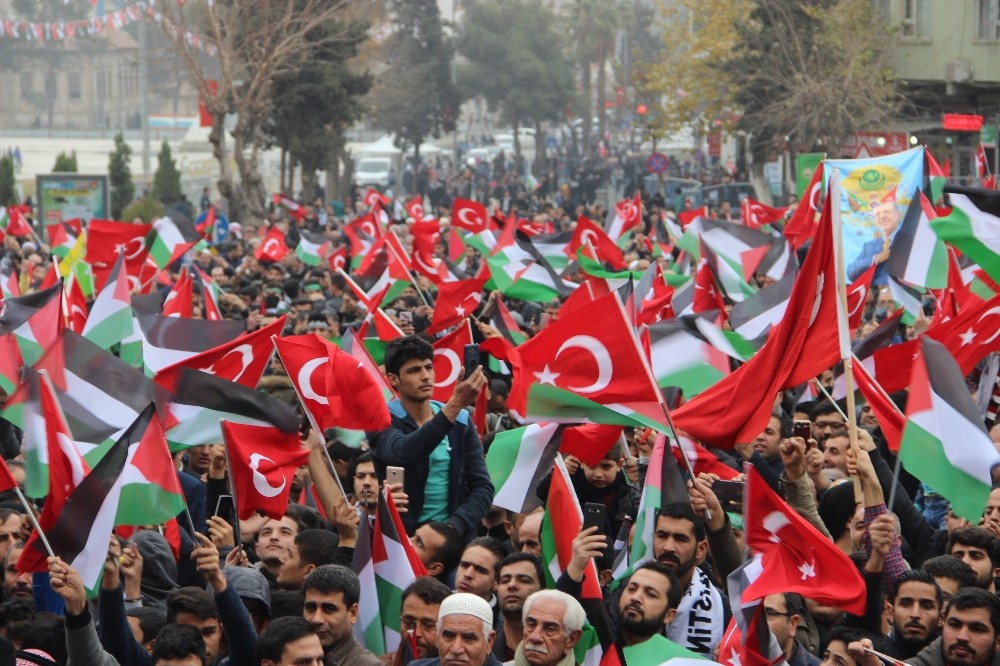 Şanlıurfa’da Kudüs mitingi