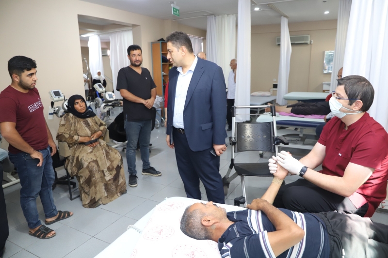 Fizik tedavide özellikli alanlar oluşturuldu