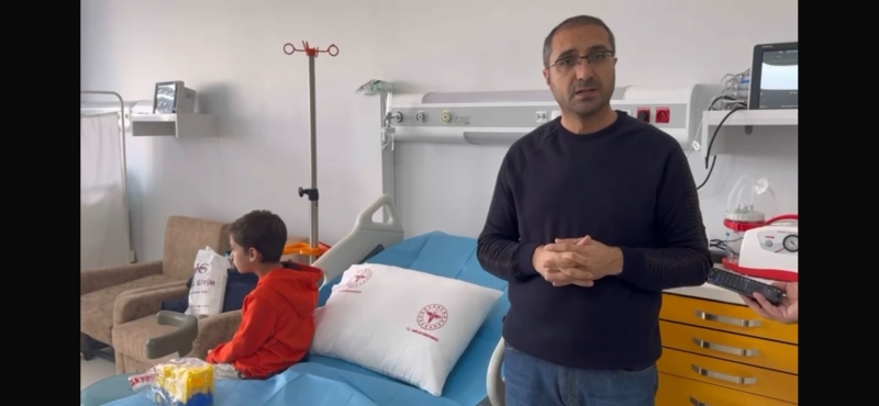 Gaziantep ten geldi Şanlıurfa da tedavi oldu