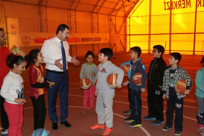 ​GELECEĞİN SPORCULARI KARAKÖPRÜ’DE YETİŞECEK