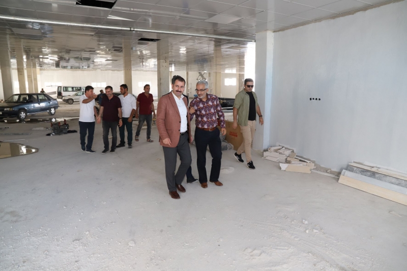 GENÇLERE İSTİHDAM SAĞLAYACAK FABRİKADA SONA DOĞRU