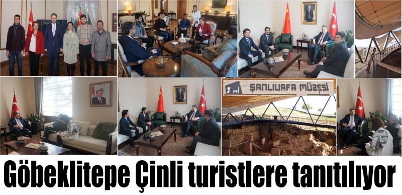 Göbeklitepe Çinli turistlere tanıtılıyor