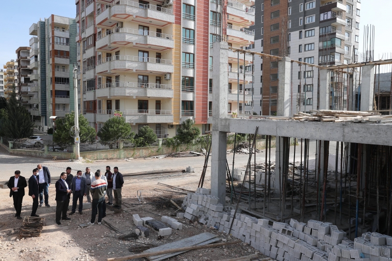 GÖBEKLİTEPE KÜLTÜREVİ İNŞAATI HIZLA YÜKSELİYOR