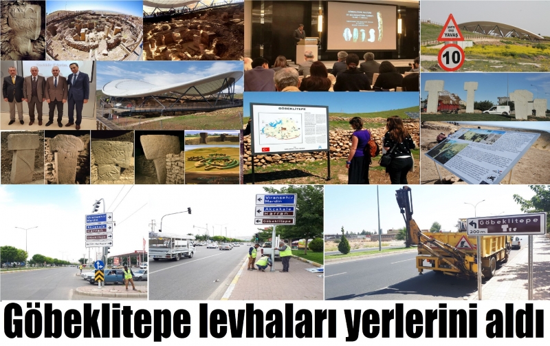 Göbeklitepe Yönlendirme levhaları yerlerini aldı