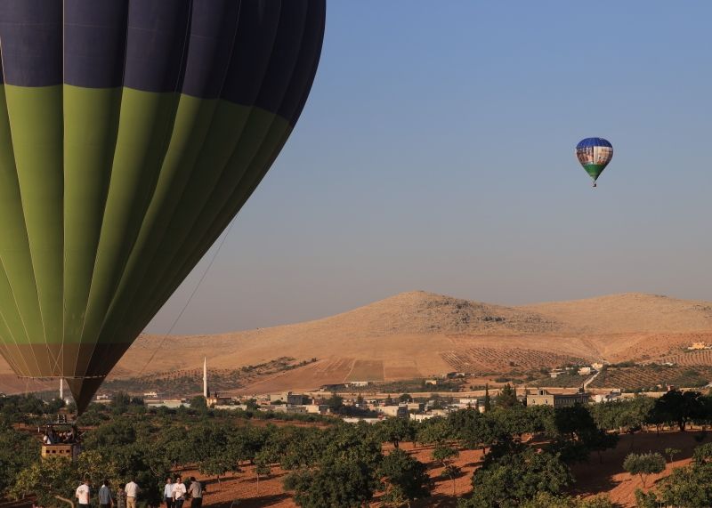 Göbeklitepe’de balon uçuşları başladı