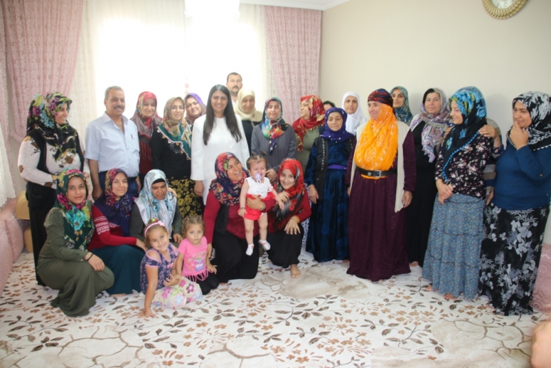 Güler Kama İzol, Ceylanpınar'ı Ziyaret Etti