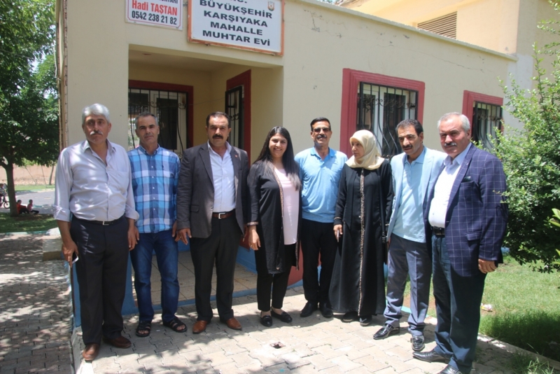 Güler Kama İzol Esnaf Ve Muhtarları Ziyaret Etti