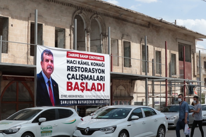 HACI KAMİL KONAĞI ASLINA UYGUN OLARAK RESTORE EDİLİYOR
