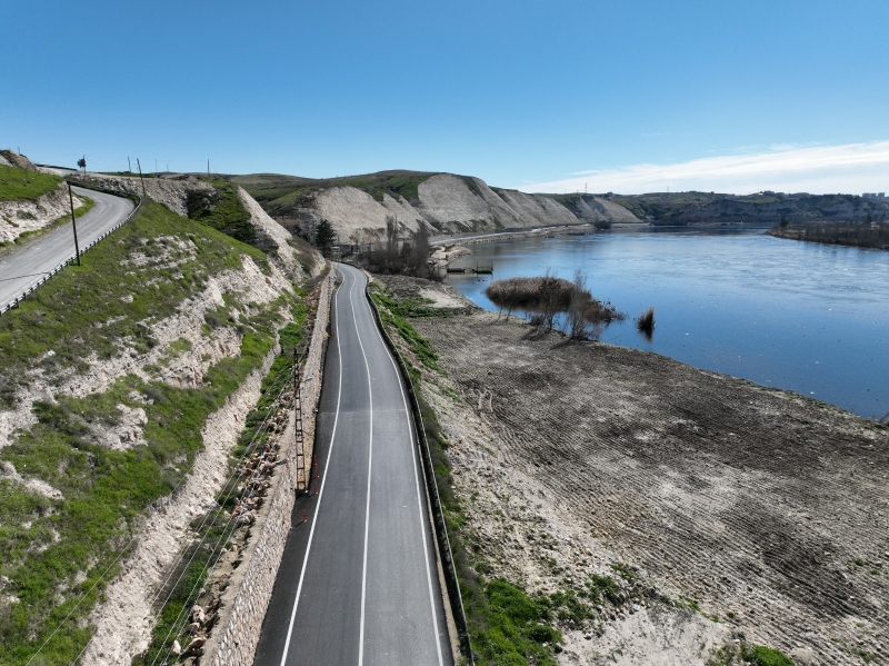 HALFETİ VE SURUÇ’DA SICAK ASFALT ÇALIŞMASI