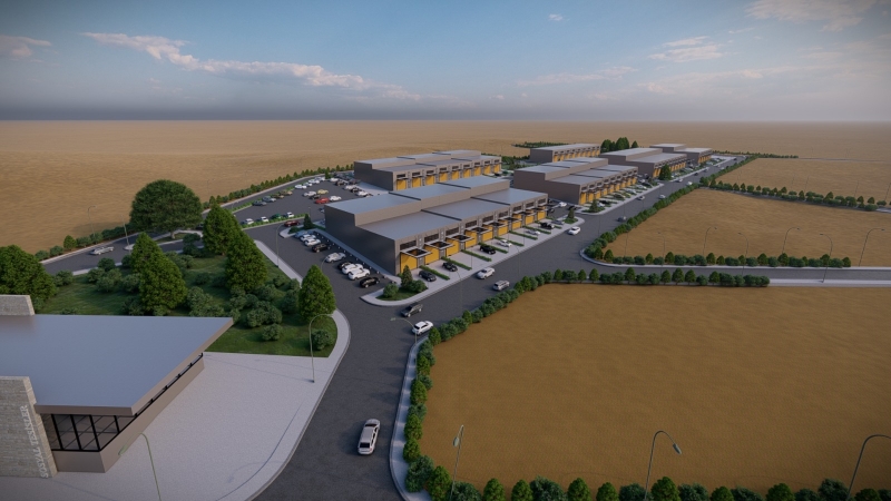 HALFETİ’DE SANAYİ SİTESİ KURULUYOR.