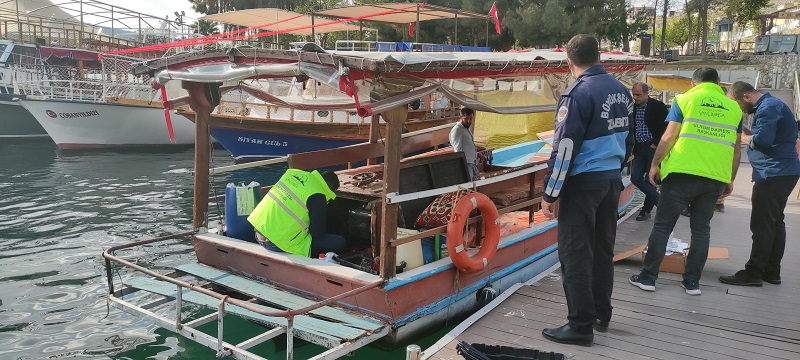 HALFETİ’DEKİ GEZİ TEKNELERİNE "TAKİP SİSTEMİ"